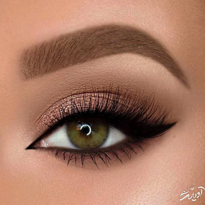 آرایش چشم سبز